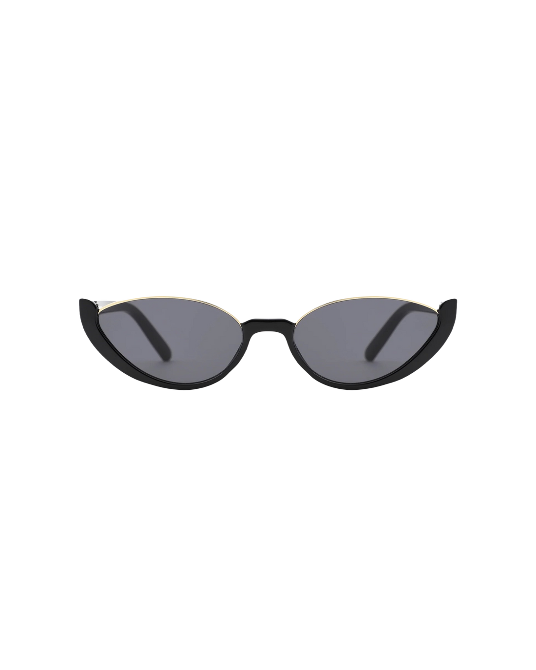 SEMI-RIMLESS CAT-EYE